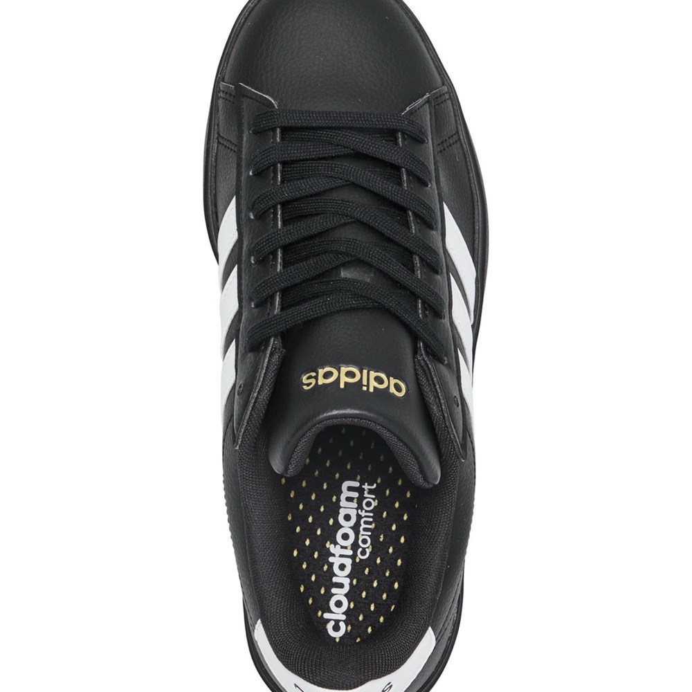 Adidas Black and White Sneakers - Picture 3 of 6